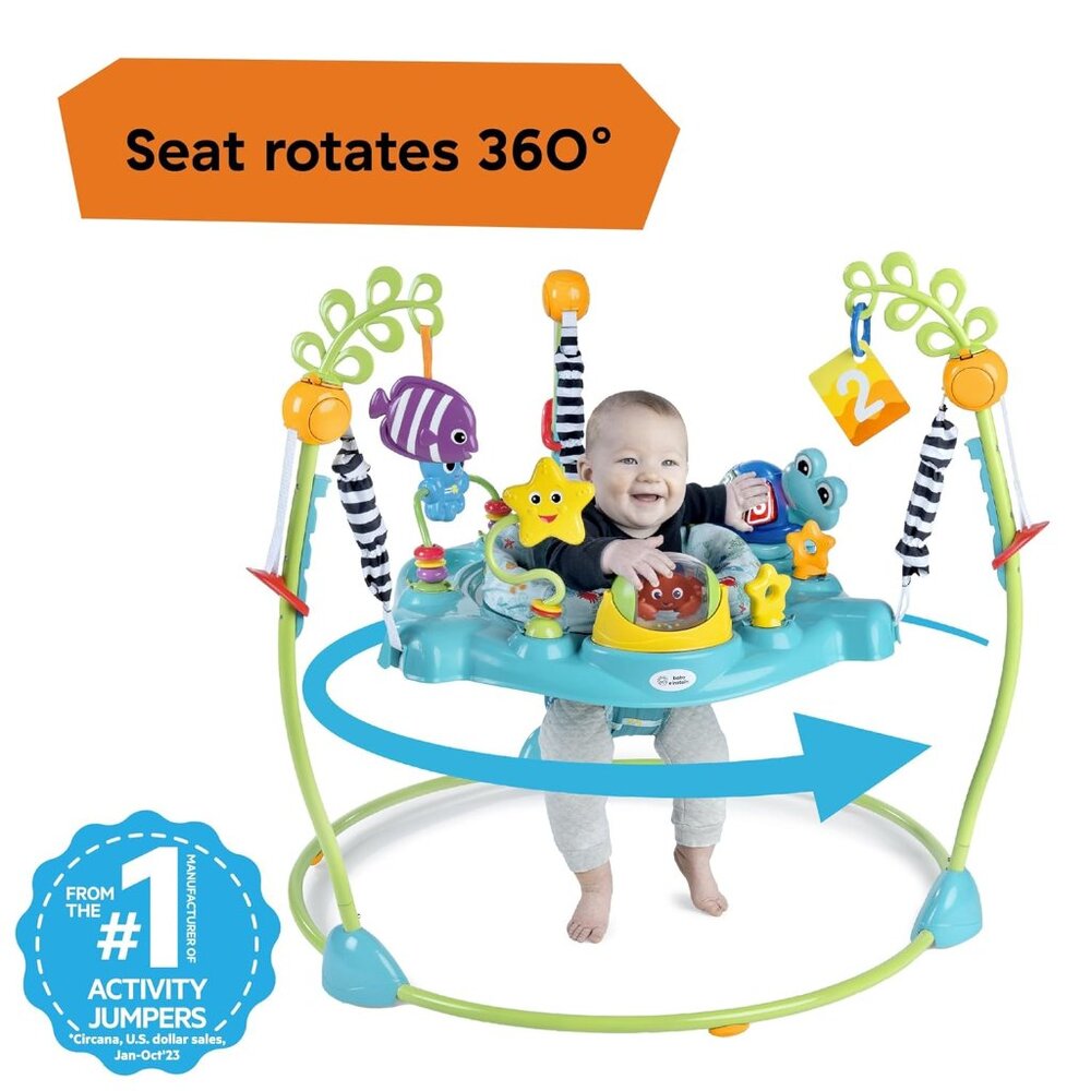 Baby Einstein Ocean Explorers Curiosity Cove Activity Jumper - Picture 4 of 13